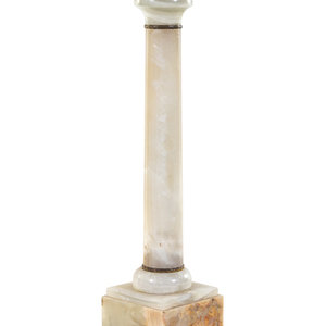 A Continental Bronze Mounted Onyx