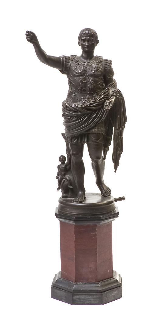 A Continental Bronze Sculpture
