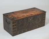 A CONTINENTAL CARVED ELM BLANK