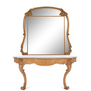 A Continental Carved Fruitwood