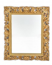 A CONTINENTAL CARVED GILTWOOD