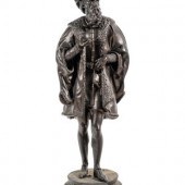 A Continental Cast Metal Figur