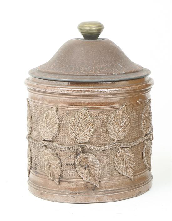 A Continental Ceramic Tobacco Jar