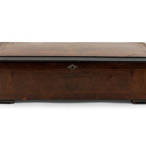 A Continental Cylinder Music Box