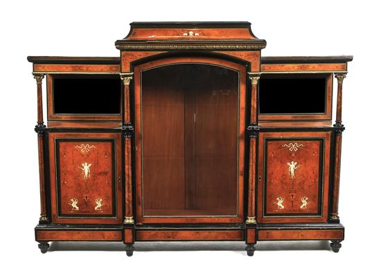 A Continental Ebonized and Ivory