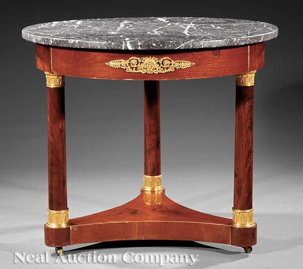A Continental Empire Mahogany and