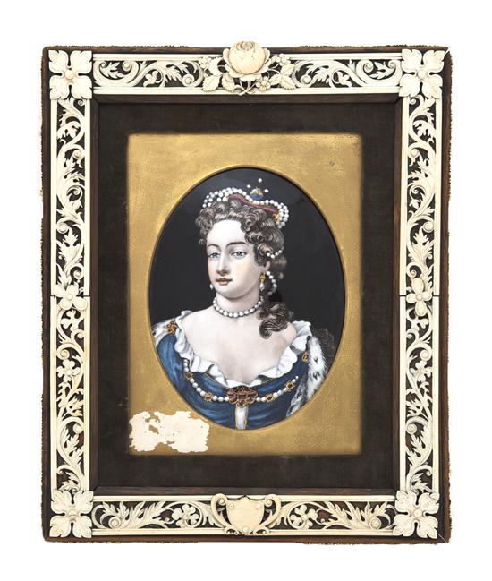 A Continental Enamel on Copper