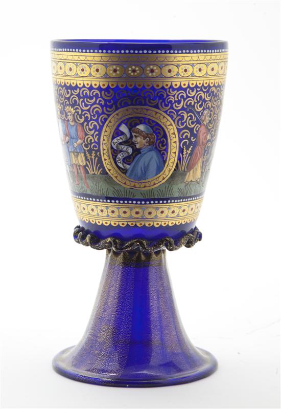 *A Continental Enameled Cobalt