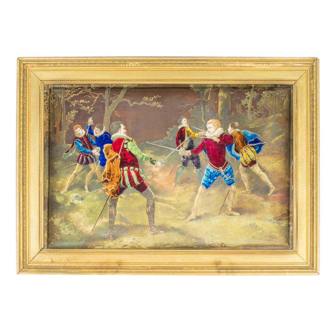 A CONTINENTAL ENAMELED