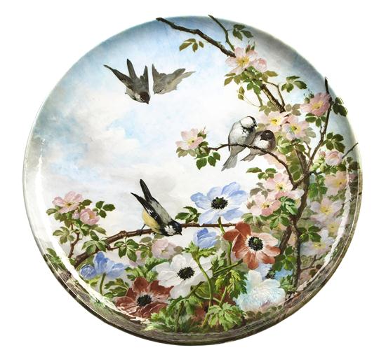 A Continental Faience Charger