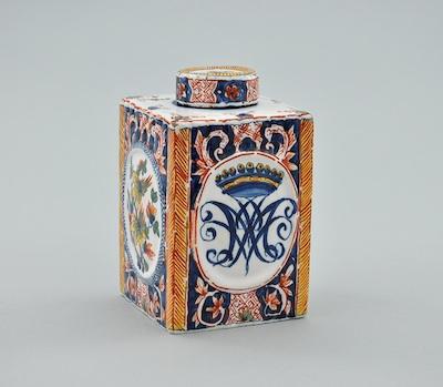 A Continental Faience Tea