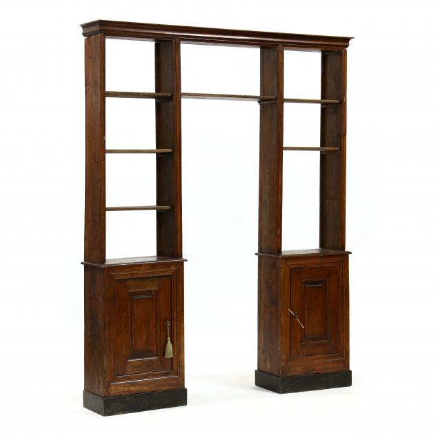 A CONTINENTAL FLATWALL OPEN CABINET