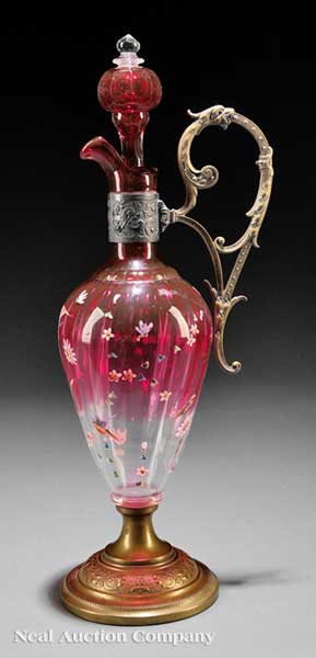 A Continental Gilt Bronze and