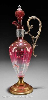A Continental Gilt Bronze and