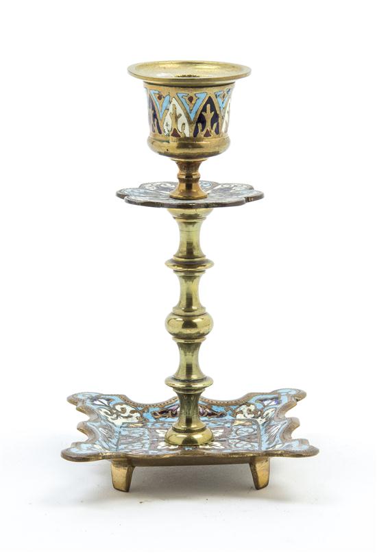 A Continental Gilt Bronze and