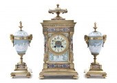 A Continental Gilt Bronze Cham
