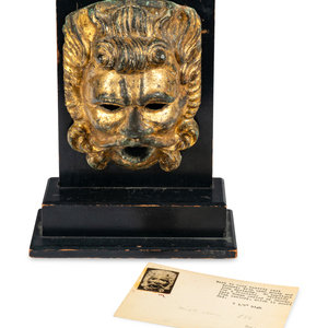 A Continental Gilt Bronze