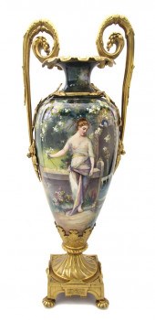 *A Continental Gilt Bronze Mou