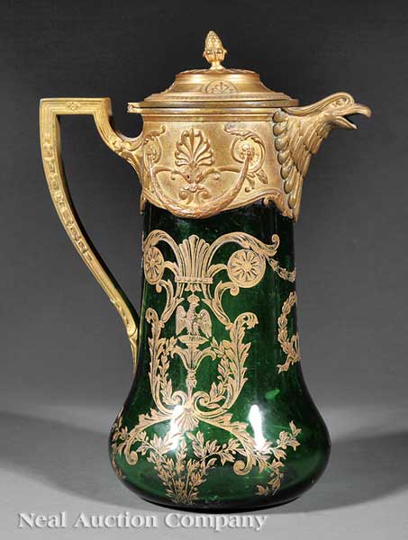 A Continental Gilt Bronze-Mounted