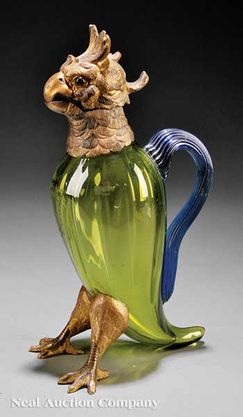 A Continental Gilt Bronze-Mounted