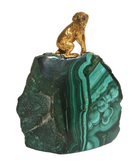 *A Continental Gilt Metal Figure of
