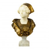 A CONTINENTAL GILT METAL MOUNT