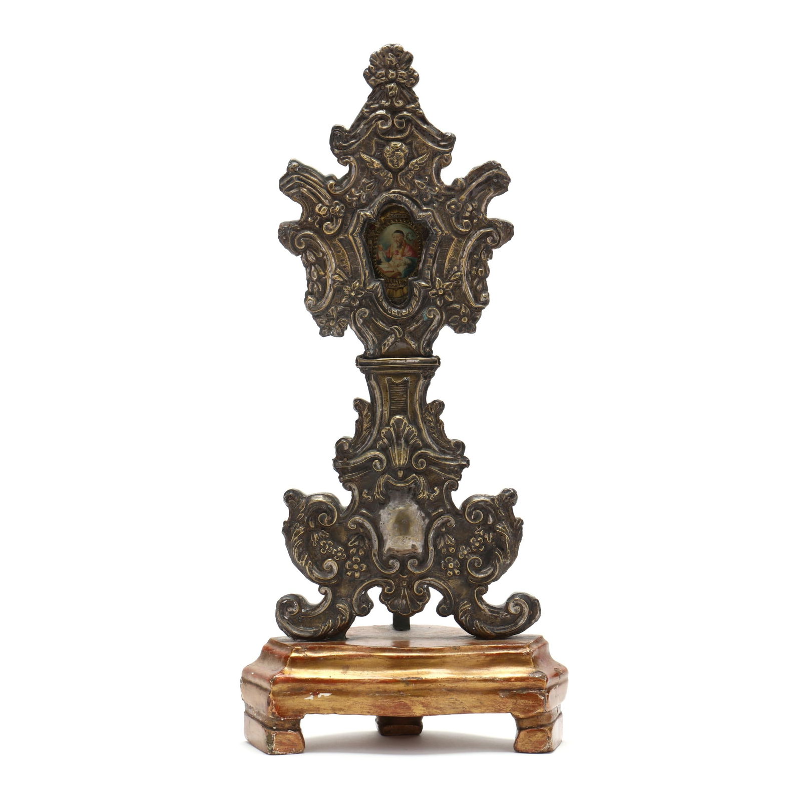 A CONTINENTAL GILTWOOD AND