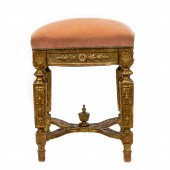 A CONTINENTAL GILTWOOD CARVED