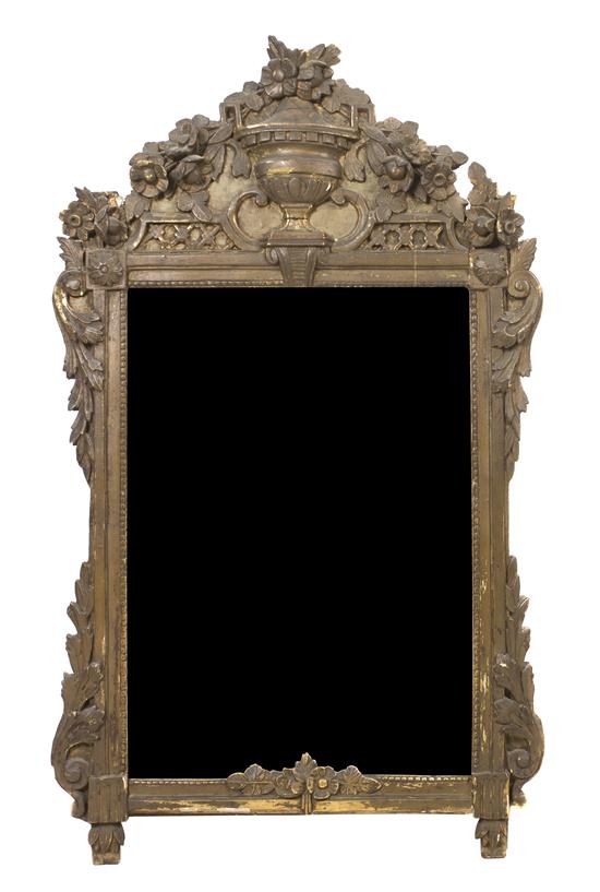 A Continental Giltwood Mirror