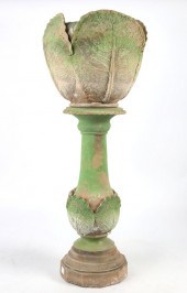 A CONTINENTAL GLAZED EARTHENWA