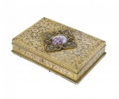 A CONTINENTAL GOLD AND ENAMEL
