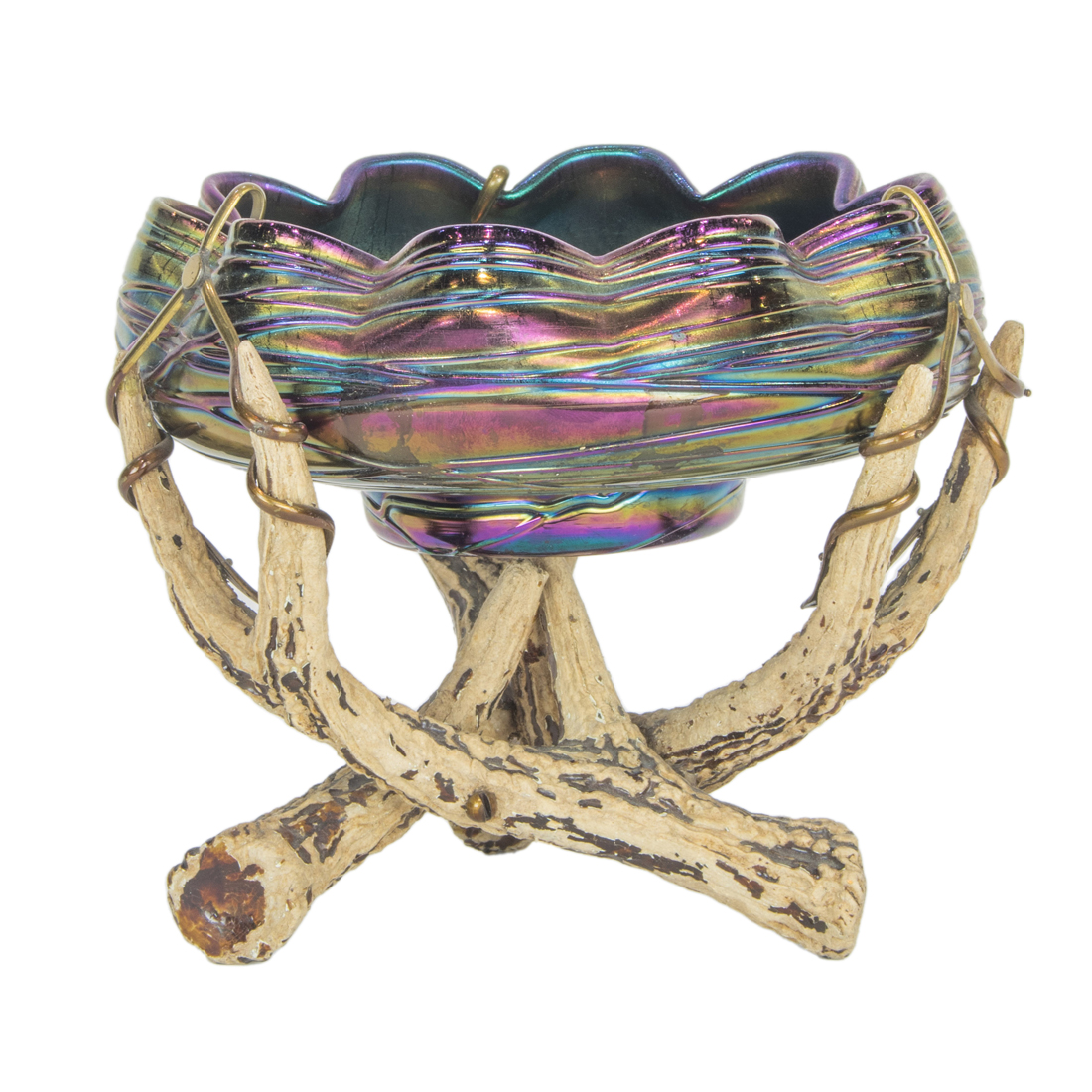 A CONTINENTAL IRIDESCENT THREADED