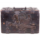 A CONTINENTAL IRON BOUND WOOD
