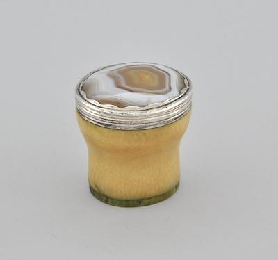 A Continental Ivory Box With