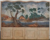A CONTINENTAL LANDSCAPE PAINTE