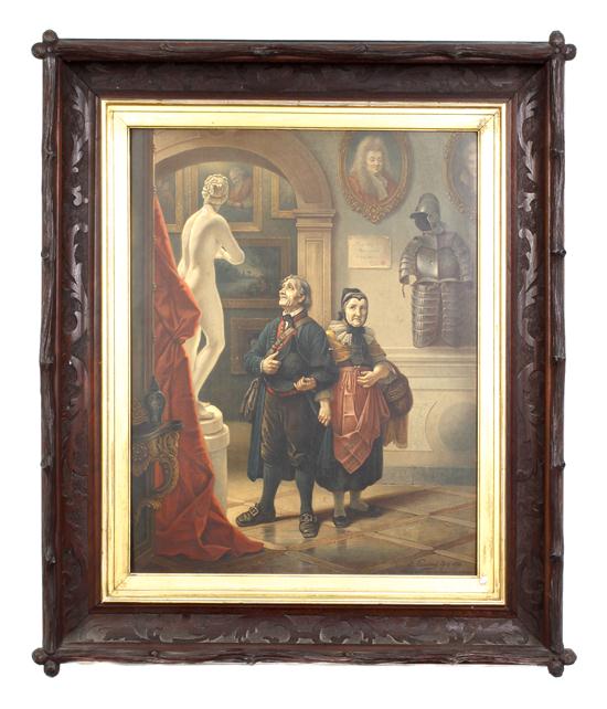 A Continental Lithograph after E.