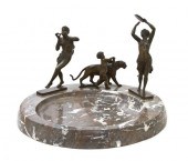 A Continental Marble and Bronz