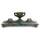 A CONTINENTAL MARBLE AND PATIN