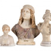 A Continental Marble Bust of R