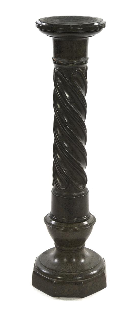 A Continental Marble Pedestal