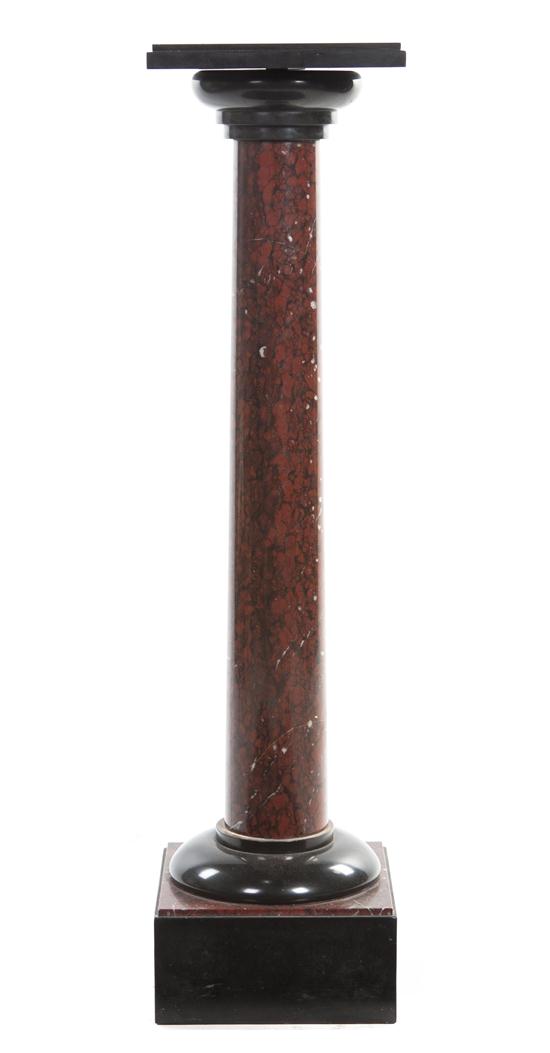 A Continental Marble Pedestal