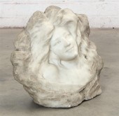 A CONTINENTAL MARBLE RELIEF BU