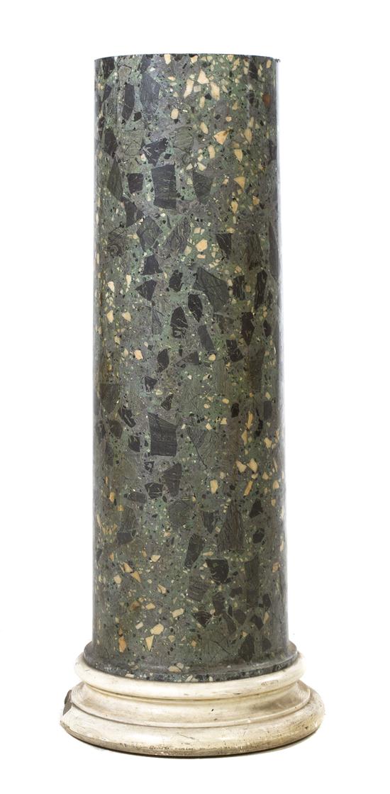 A Continental Marble Veneered