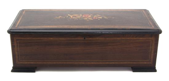 A Continental Marquetry Cylinder