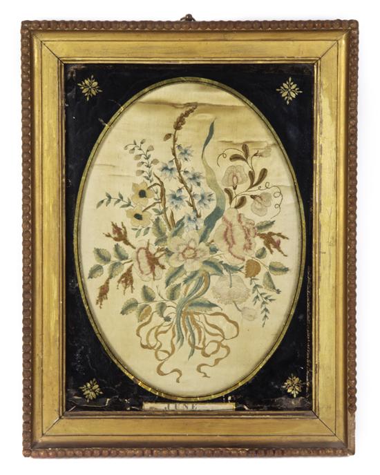 A Continental Needlework Picture