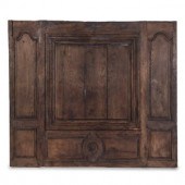 A Continental Oak Boiserie Pan