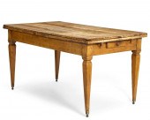 A CONTINENTAL OAK DRAW LEAF TA