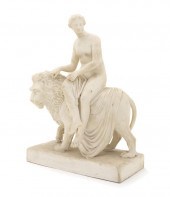 A Continental Parianware Figur