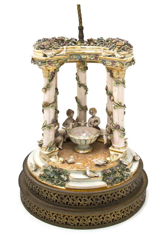 A Continental Porcelain Figural