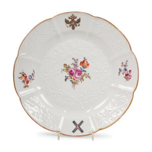 A Continental Porcelain Plate